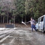 水沼公園の路面凍結について